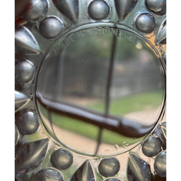 Crystal Glass Indonesian Ashtray - Picture 2 of 5